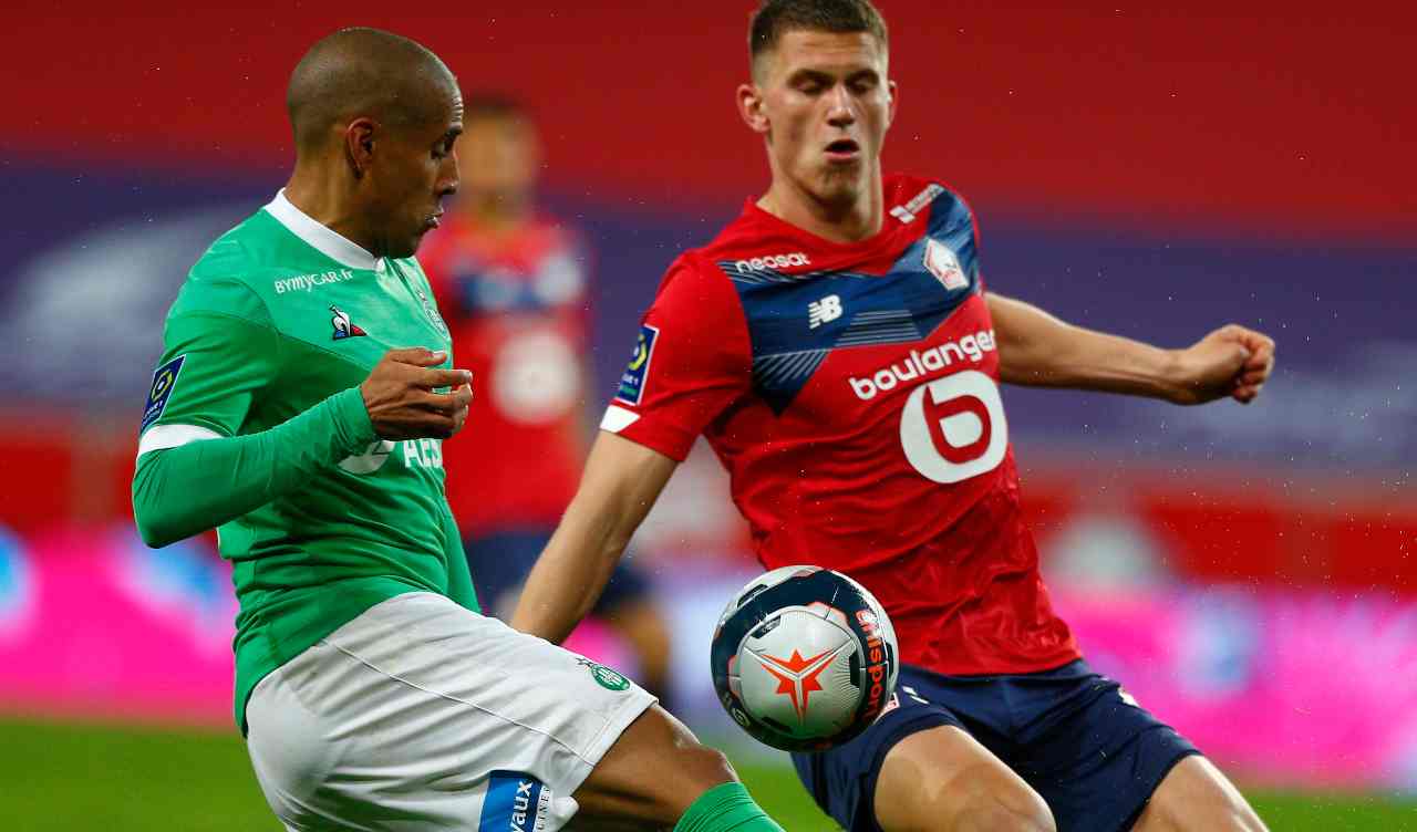 Milan Tottenham Conte Botman Lille Newcastle