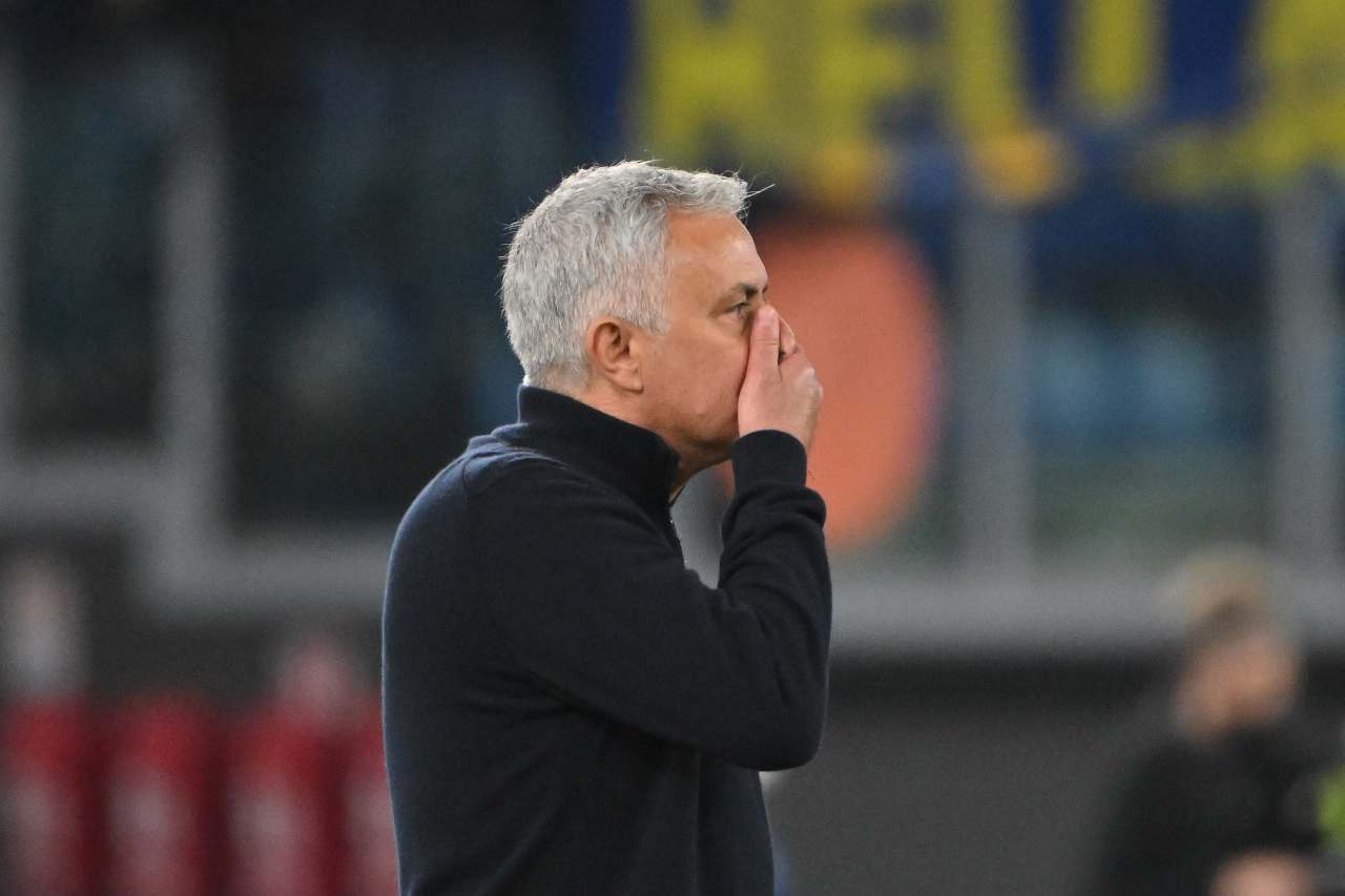 Roma Verona Mourinho