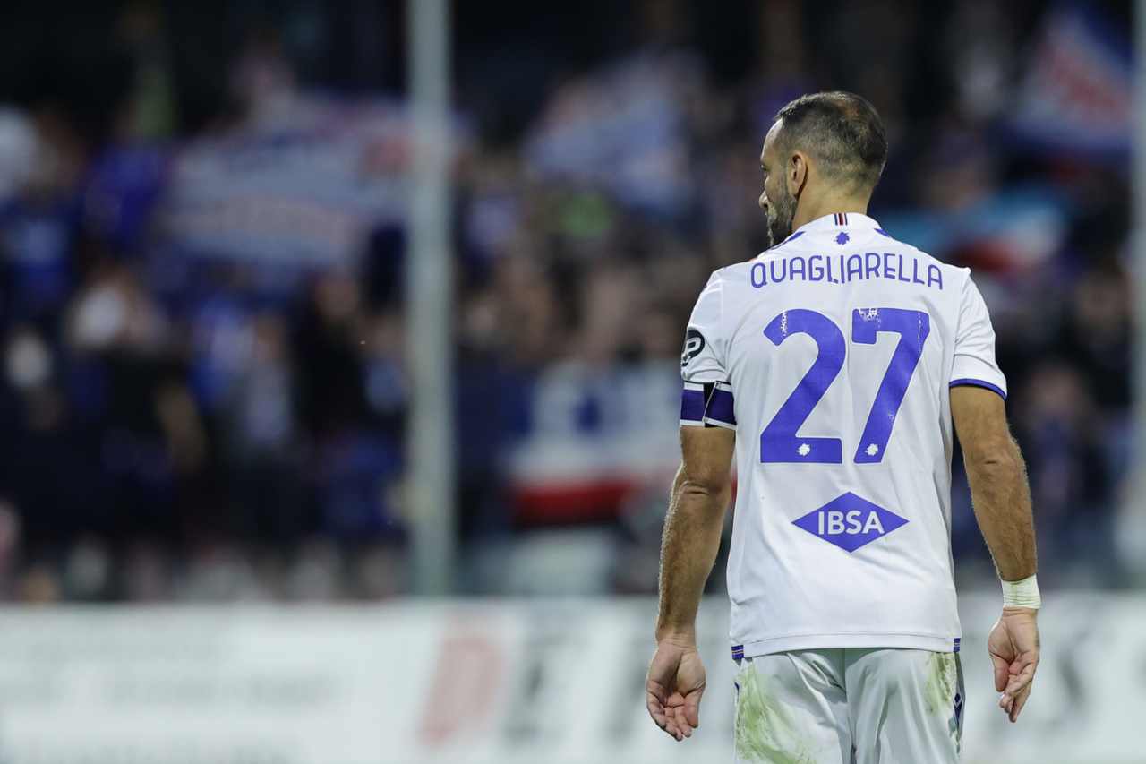 Giampaolo parla del ritiro di Quagliarella | Il piano contro l'Atalanta