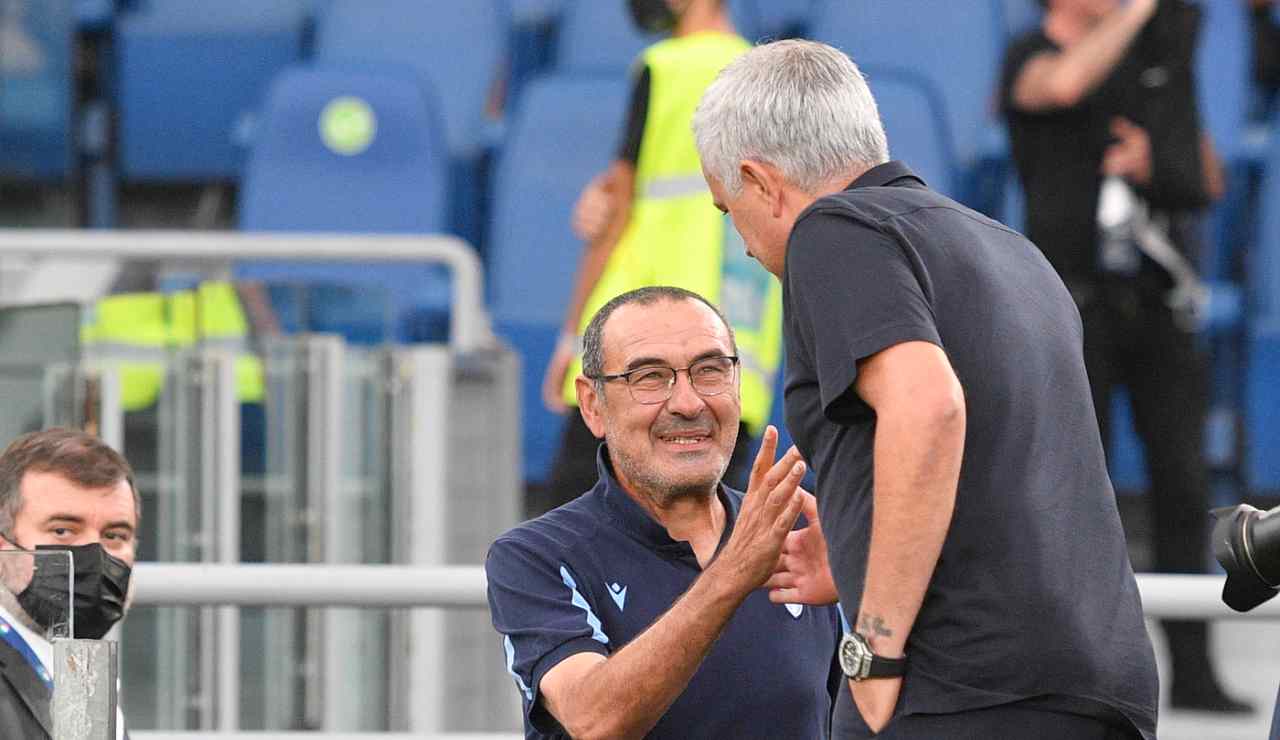Sarri e Mourinho