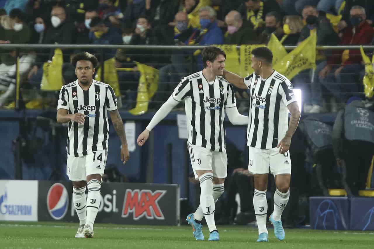 Villarreal-Juventus: Vlahovic gol record