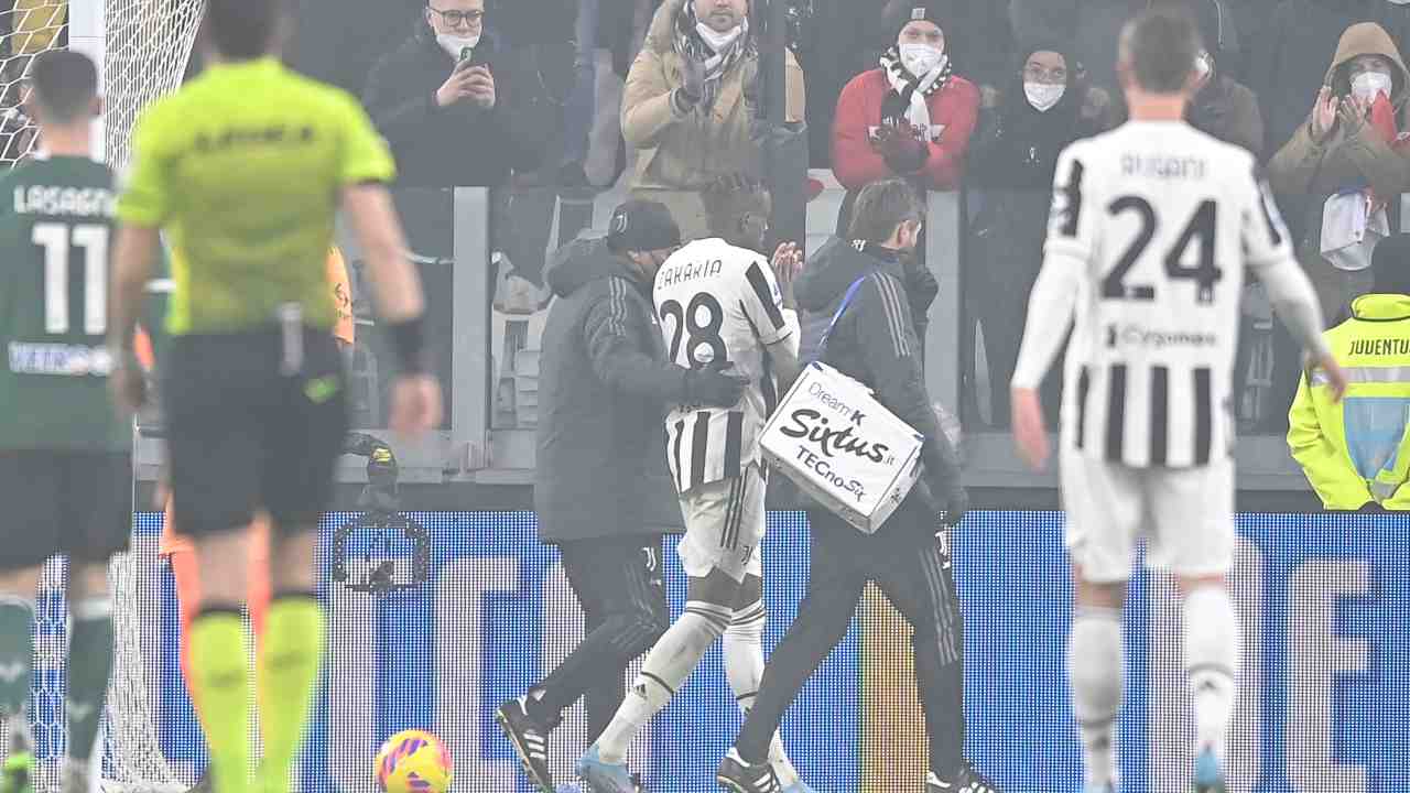 Juventus, doppio allarme infortuni per Allegri: le ultime