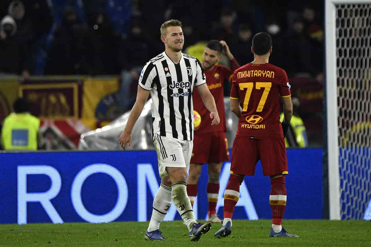 Juventus - Barcellona tra de Ligt e Christensen - 20220208 calciomercato.it