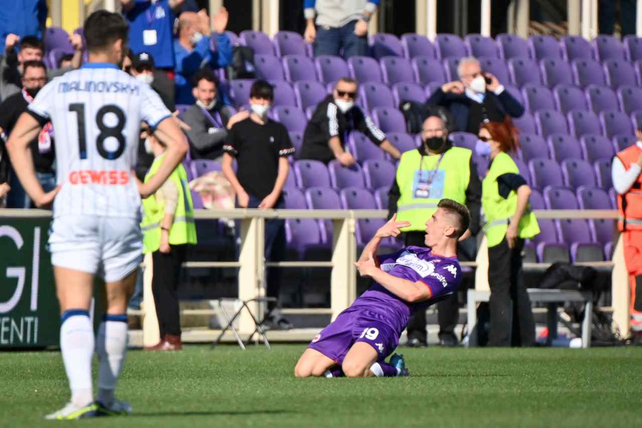 fiorentina atalanta piatek juventus