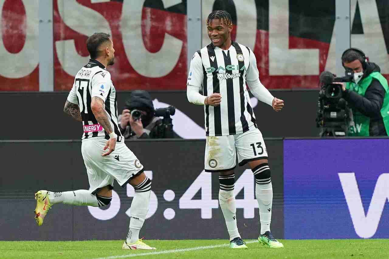 Milan Udinese Udogie