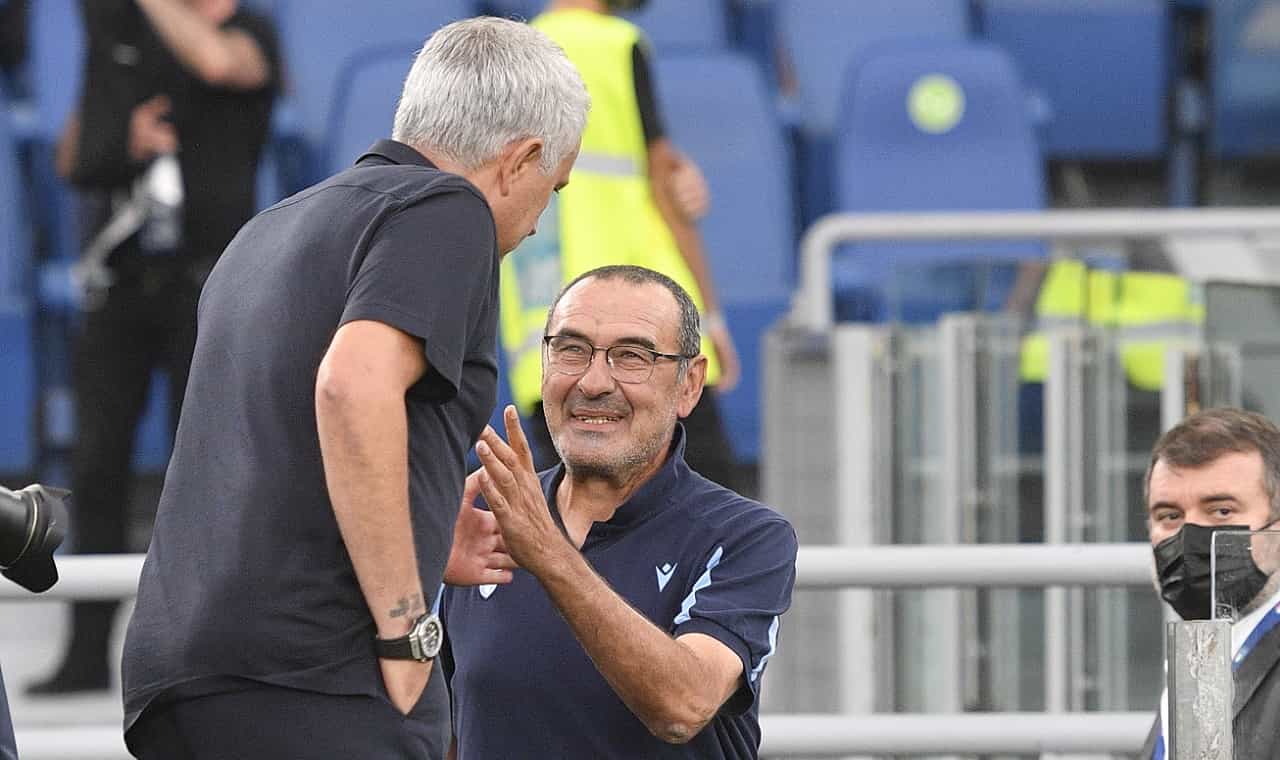 Derby Roma-Lazio: le scelte di Mourinho e Sarri