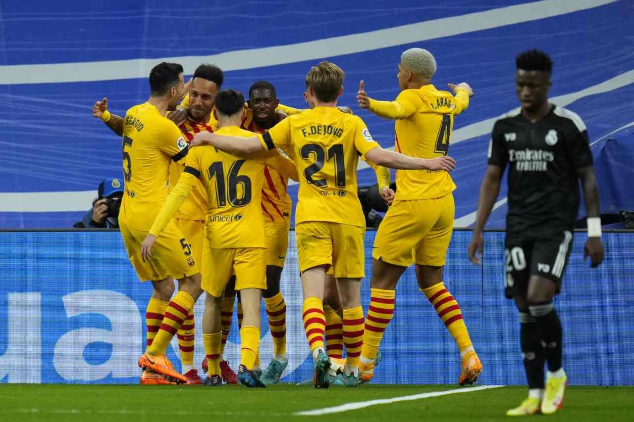 Real Madrid-Barcellona, che batosta