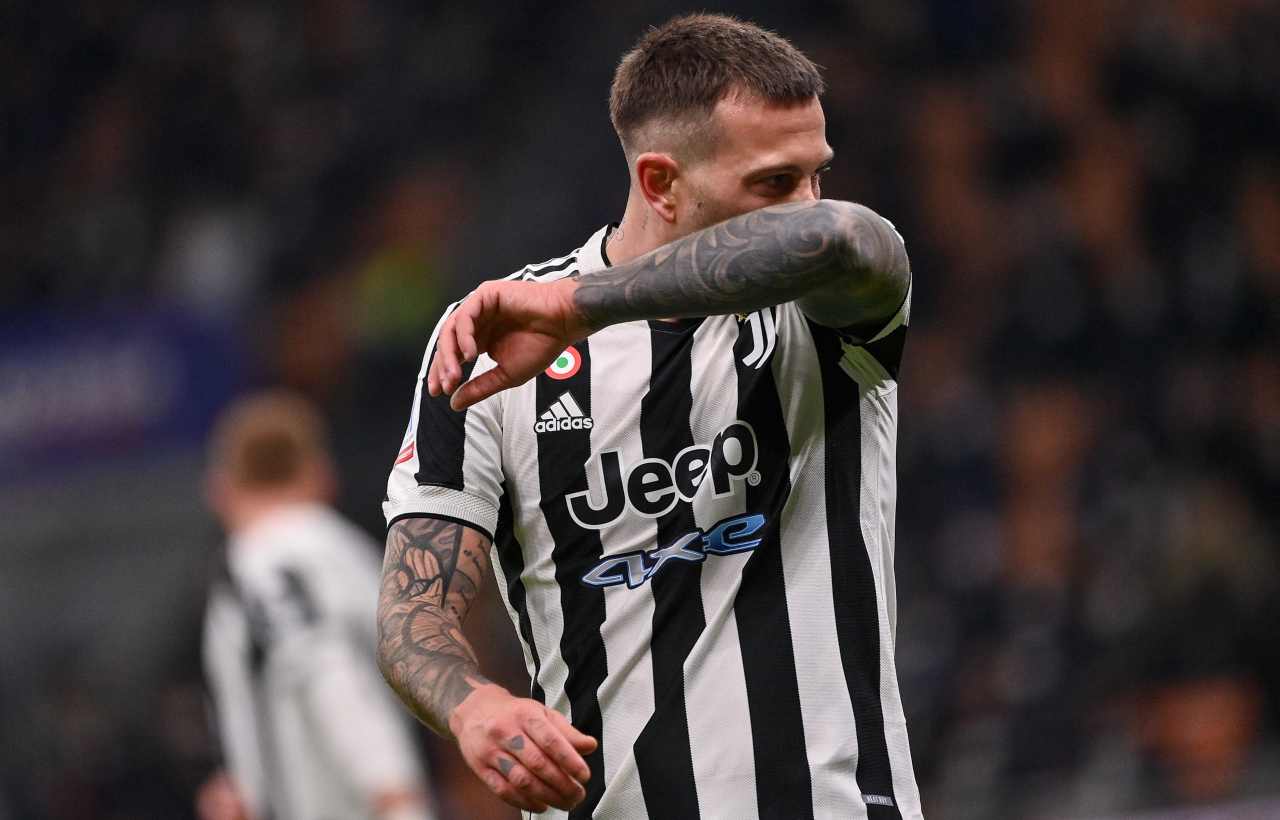 Anche Bernardeschi rischia di lasciare la Juventus