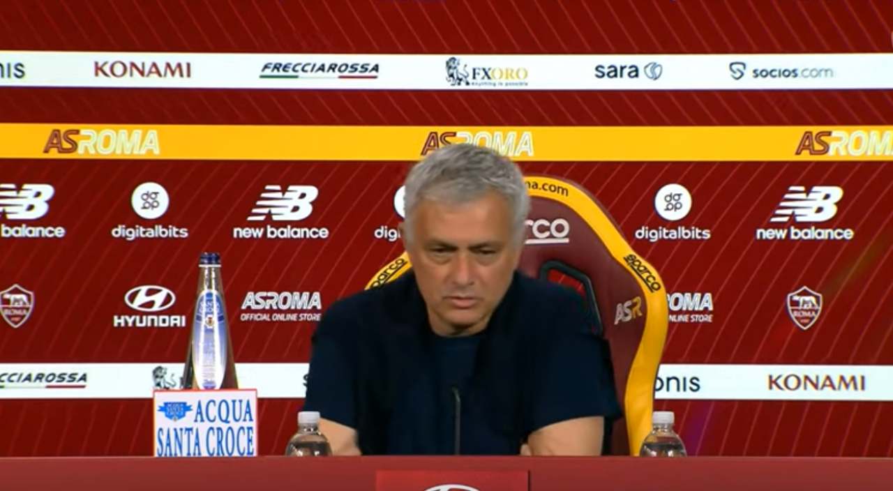 mourinho roma lazio derby conferenza