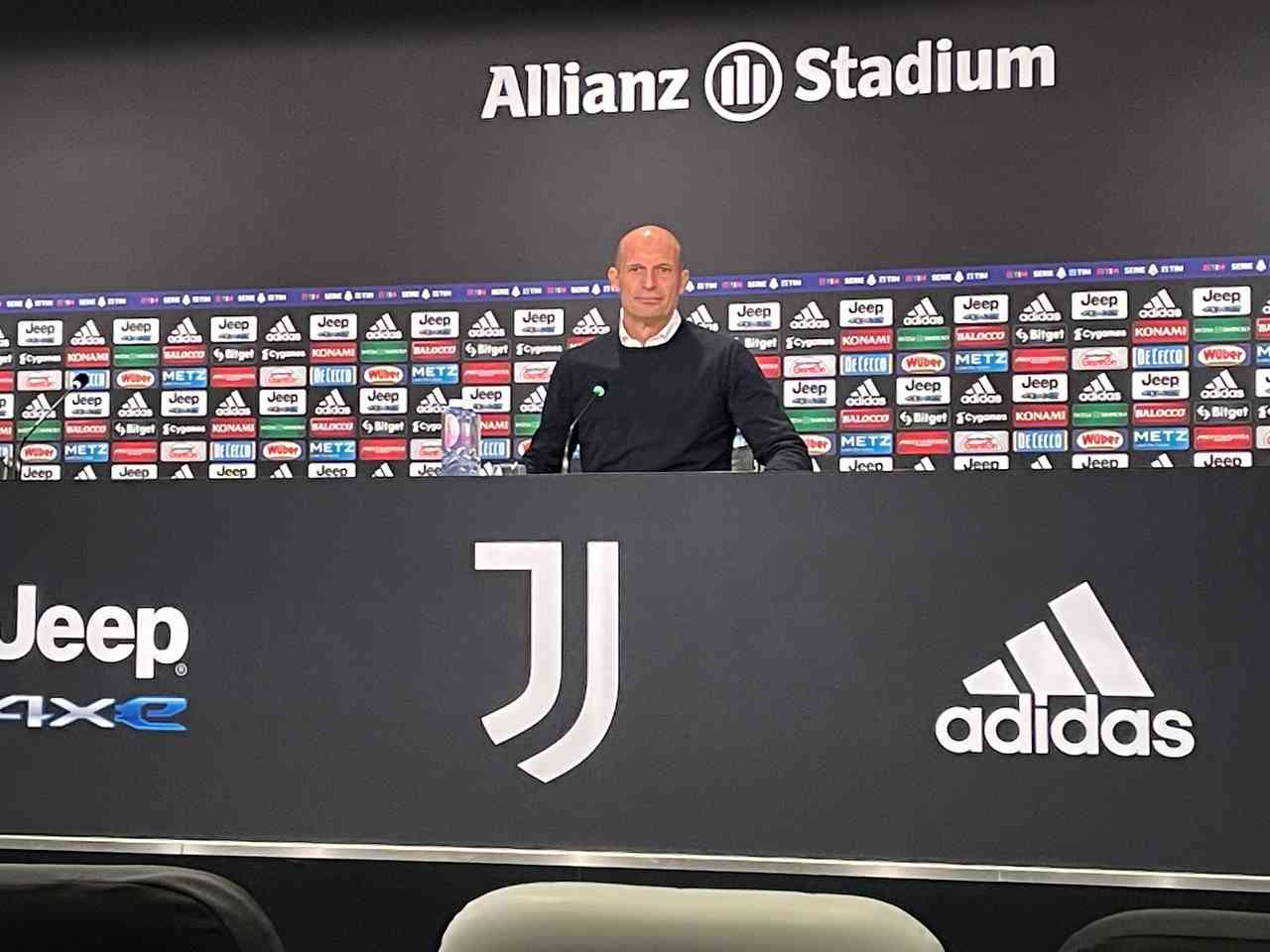 Sampdoria.Juventus, la conferenza di Allegri