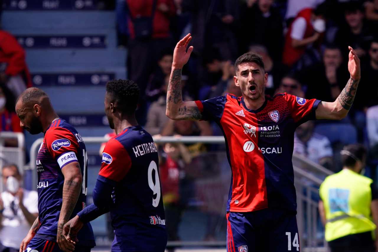 Serie A, Cagliari-Sassuolo 1-0: scatto salvezza, Mazzarri a +6 sul Venezia
