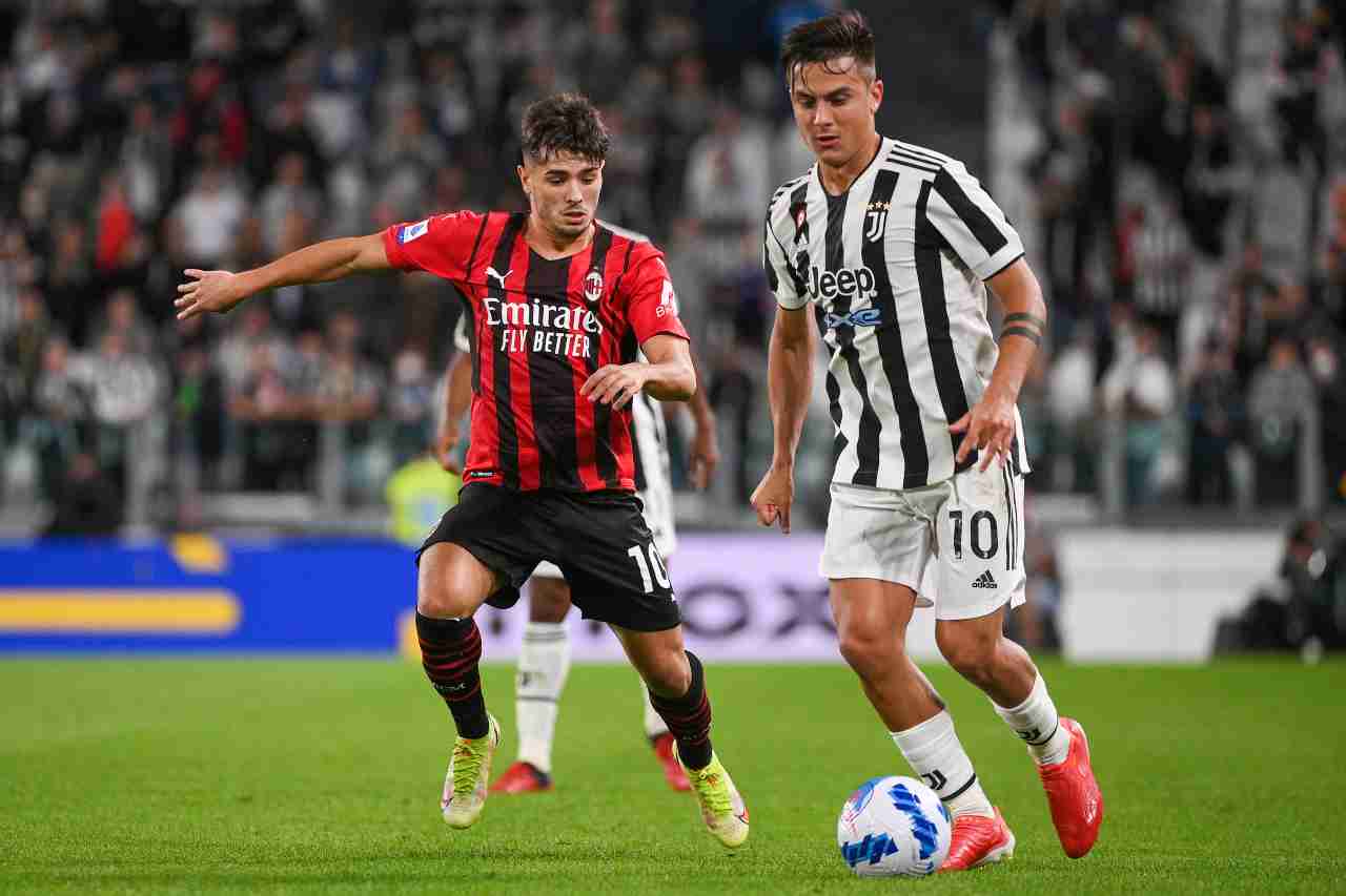 Milan Dybala Juventus Brahim Diaz Kessie