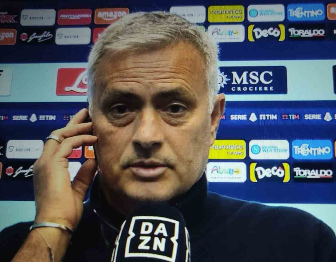 Napoli-Roma infuocata, botta e risposta Mourinho-Spalletti in TV