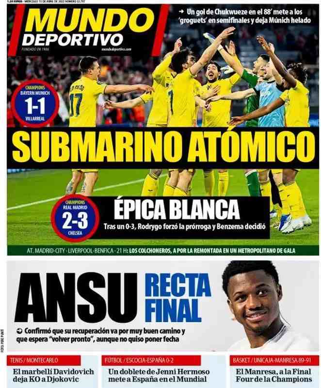 Mundo Deportivo | Submarino Atomico