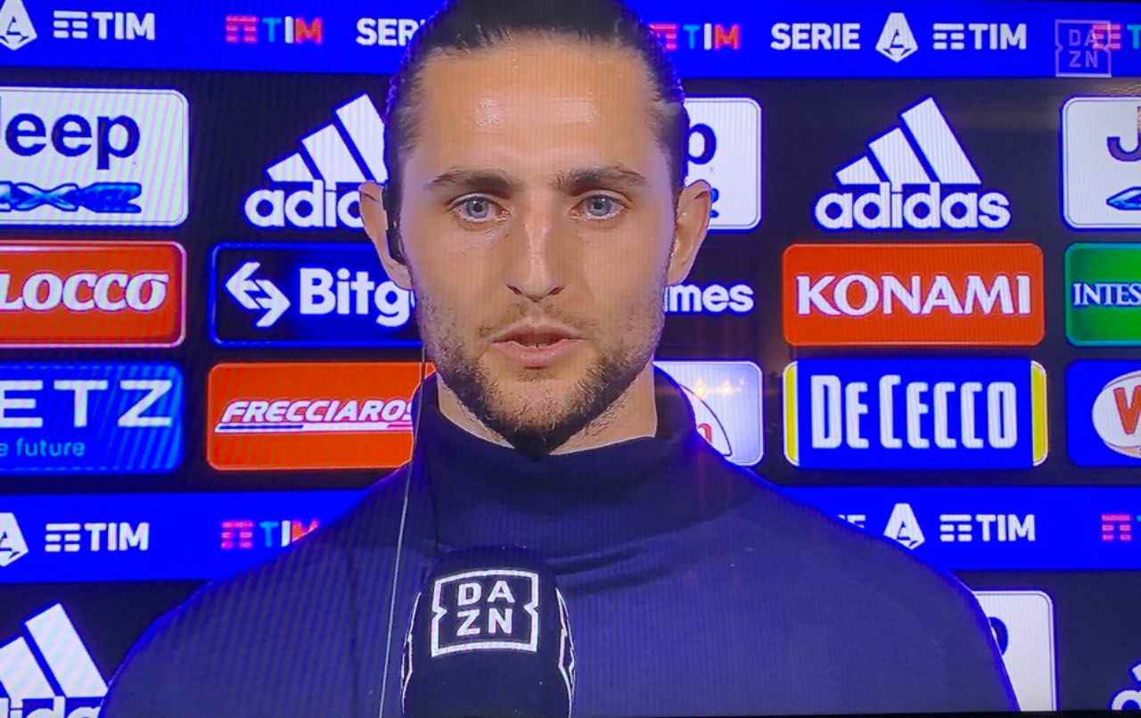 Rabiot senza freni dopo Juve-Inter: "L'arbitro ha deciso la gara"