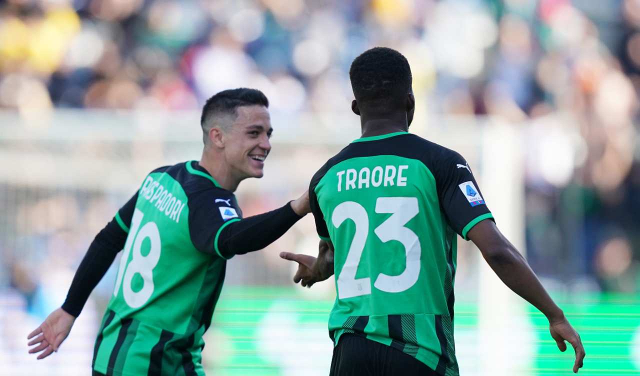 Traoré con Raspadori