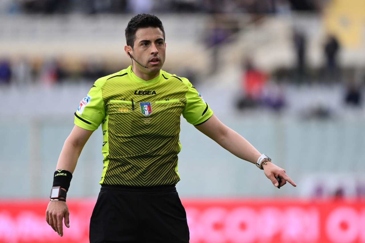 massimi arbitro fiorentina empoli andreazzoli