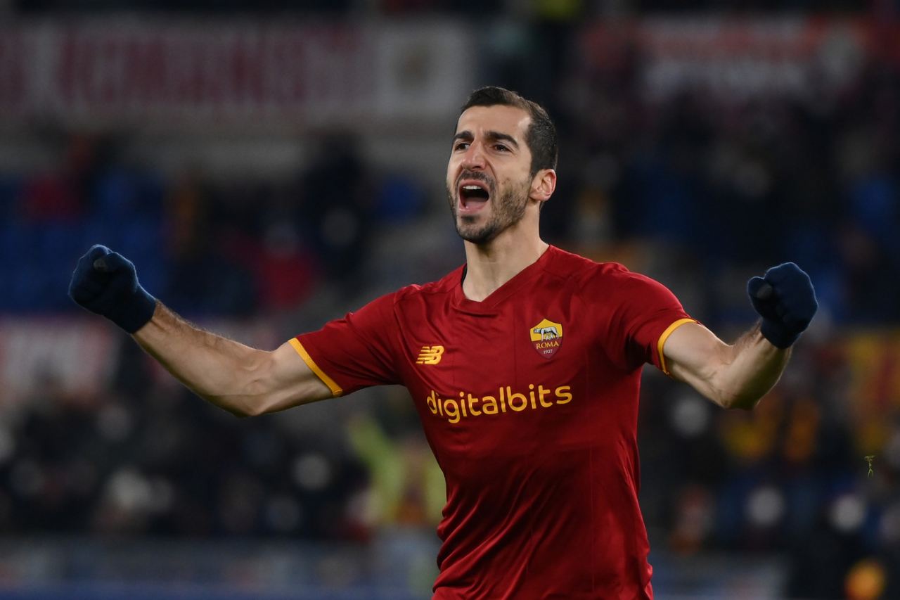 mkhitaryan rinnovo roma mourinho