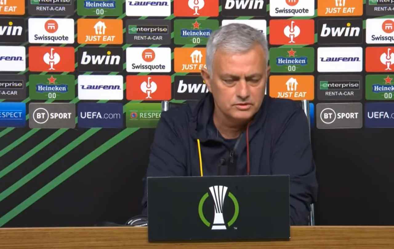 mourinho conferenza leicester roma