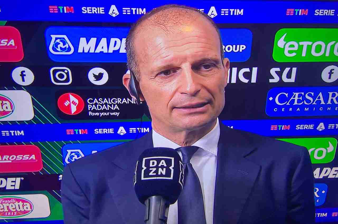 Sassuolo-Juve, Allegri spiega la furia finale: "Bisognava capire una cosa"
