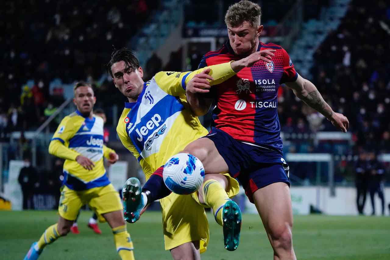 Cagliari Juventus Vlahovic