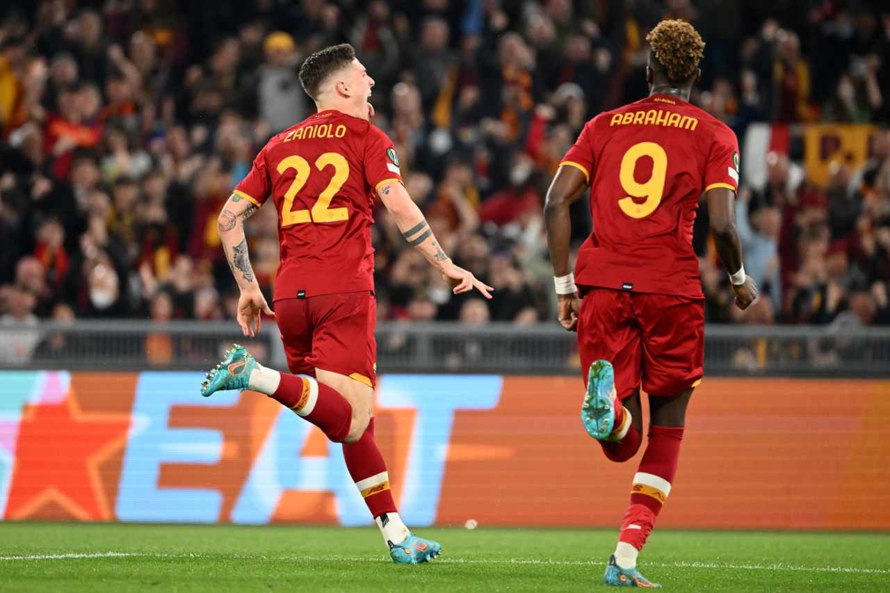 zaniolo roma bodo conference