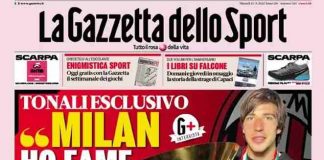 La Gazzetta dello Sport | "Milan, ho fame di Champions"