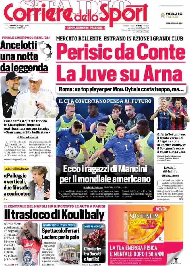 Corriere dello Sport - Perisic da Conte