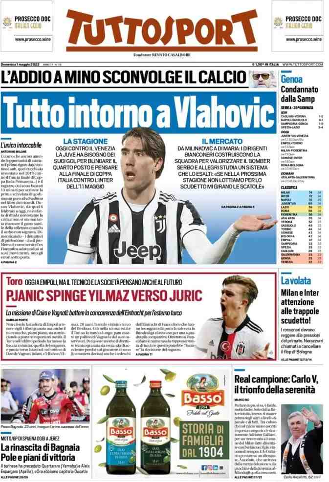 TuttoSport - Tutto intorno a Vlahovic