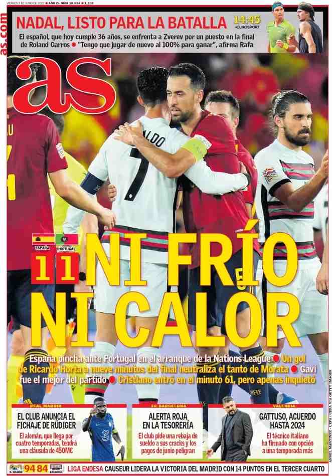 AS | Ni Frio Ni Calor