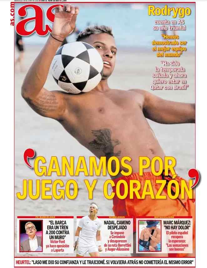AS | 'Ganamos por juego y corazon'