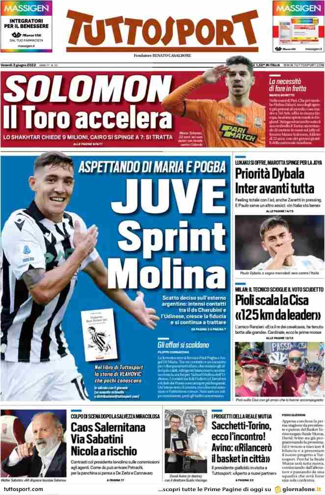 Juve Sprint Molina