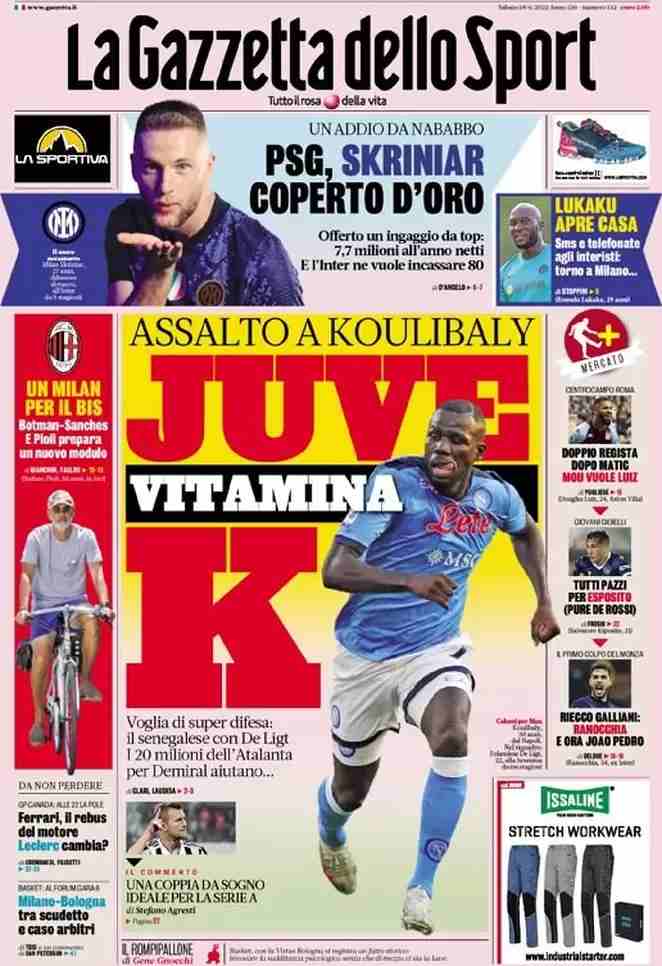 la-gazzetta-dello-sport 18 giugno