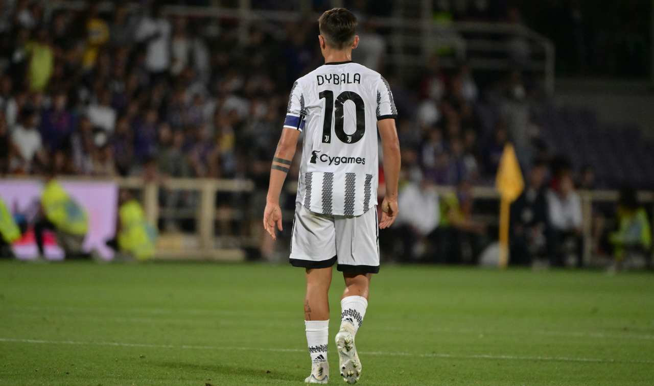 Dybala con la maglia della Juve