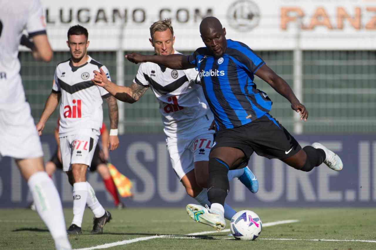 Lugano-Inter, Lukaku sotto attacco: "Imballato e appesantito"