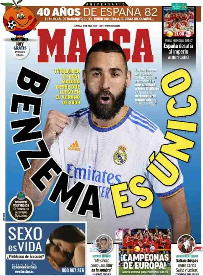 Marca - Benzema es unico
