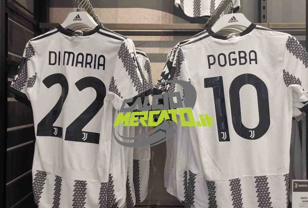 Juventus, Pogba 'straccia' Di Maria: è sua la maglia più venduta