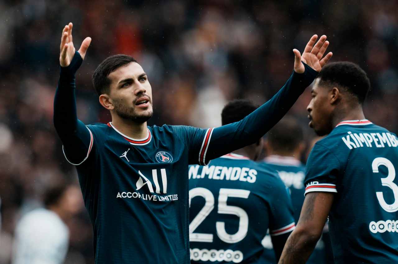 Calciomercato Juve, Paredes esulta al gol di Di Maria