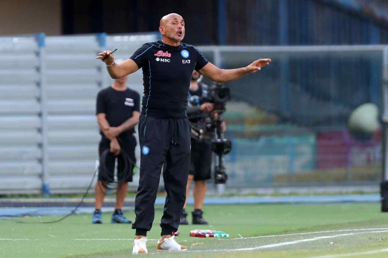 Napoli, Spalletti in conferenza