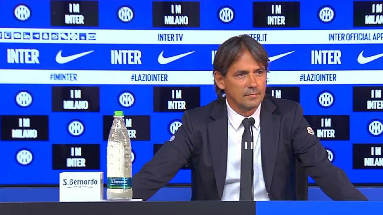 Lazio-Inter, la conferenza stampa di Inzaghi