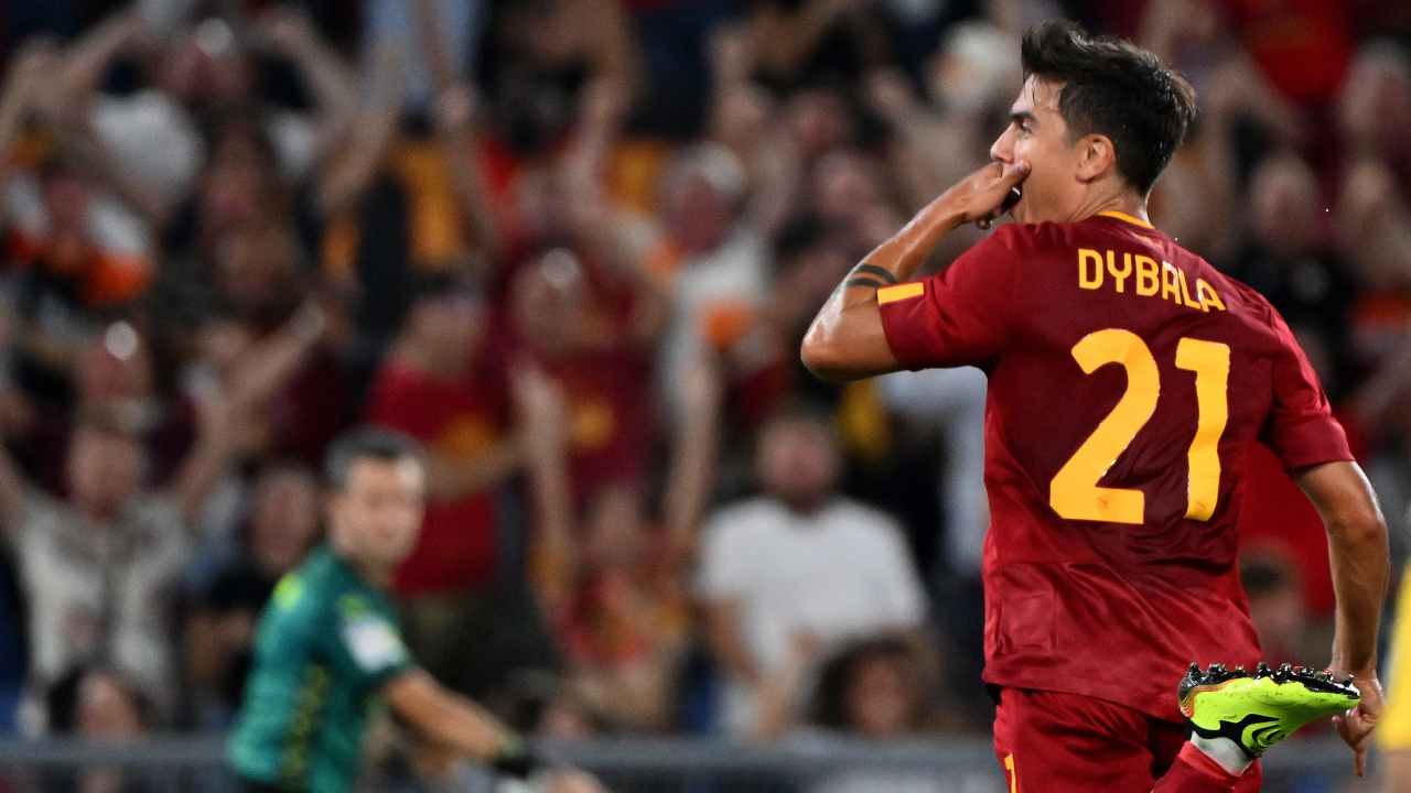 Roma-Monza 2-0, voti primo tempo e tabellino: Dybala mostruoso, che errore Marrone