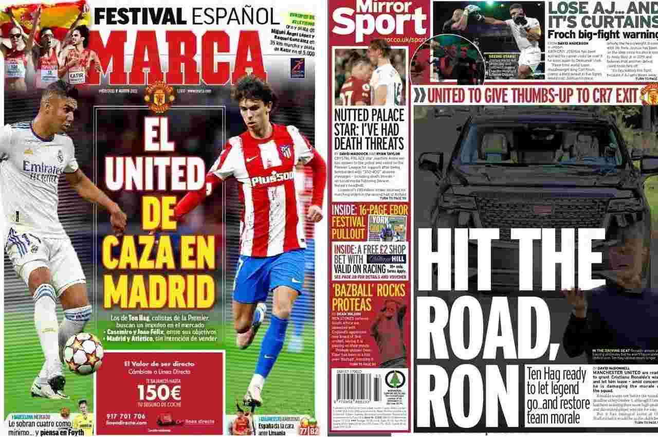 Rassegna Stampa, le prime pagine dei quotidiani sportivi del 17 agosto