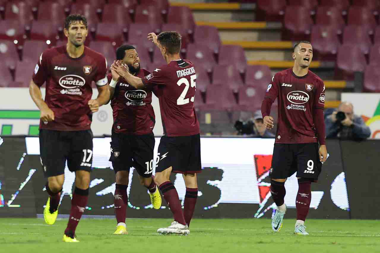 Salernitana Atalanta Sampdoria Verona