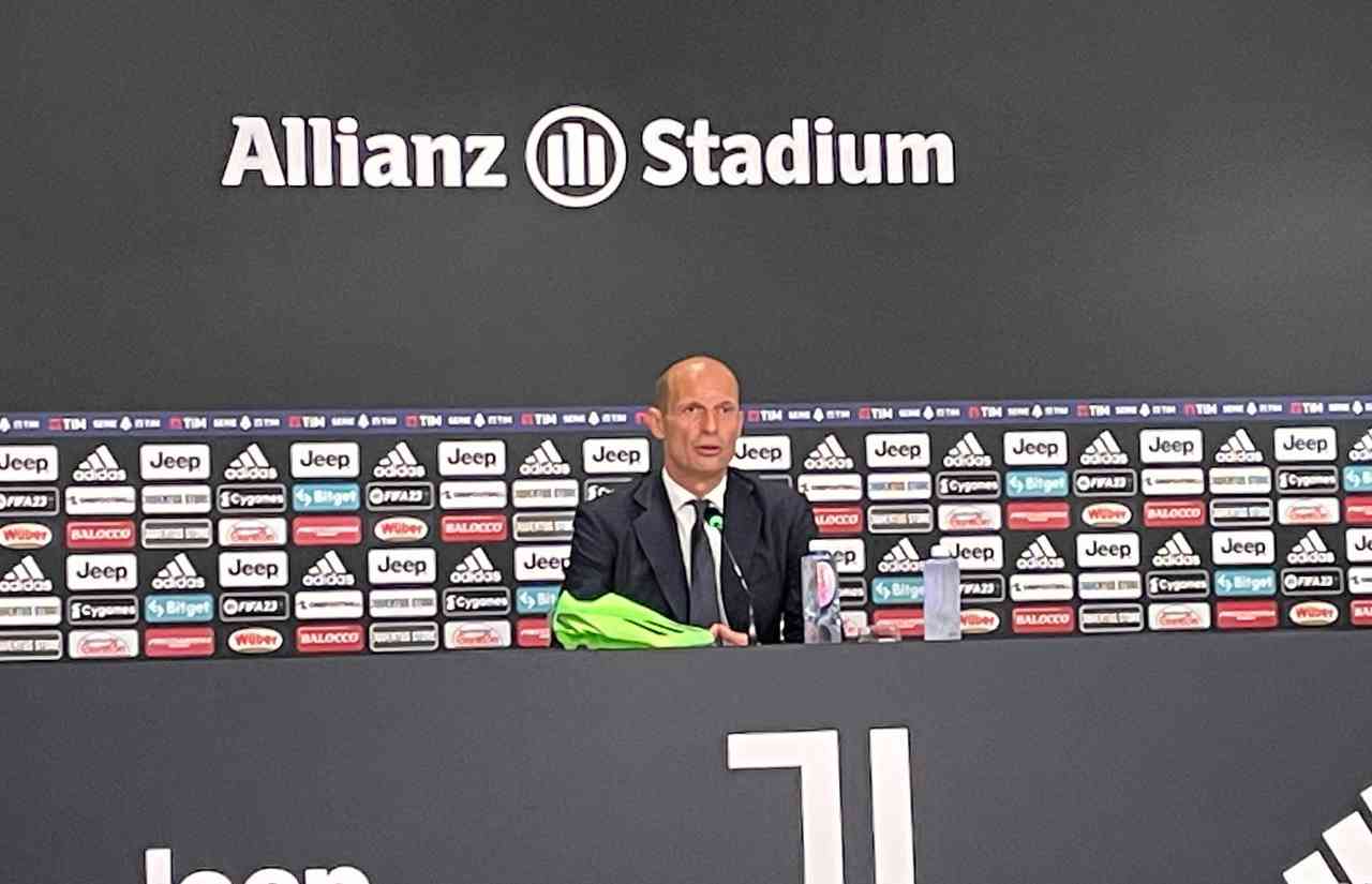 Juventus, Allegri in conferenza