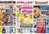 Rassegna Stampa, le prime pagine dei quotidiani sportivi del 12 agosto
