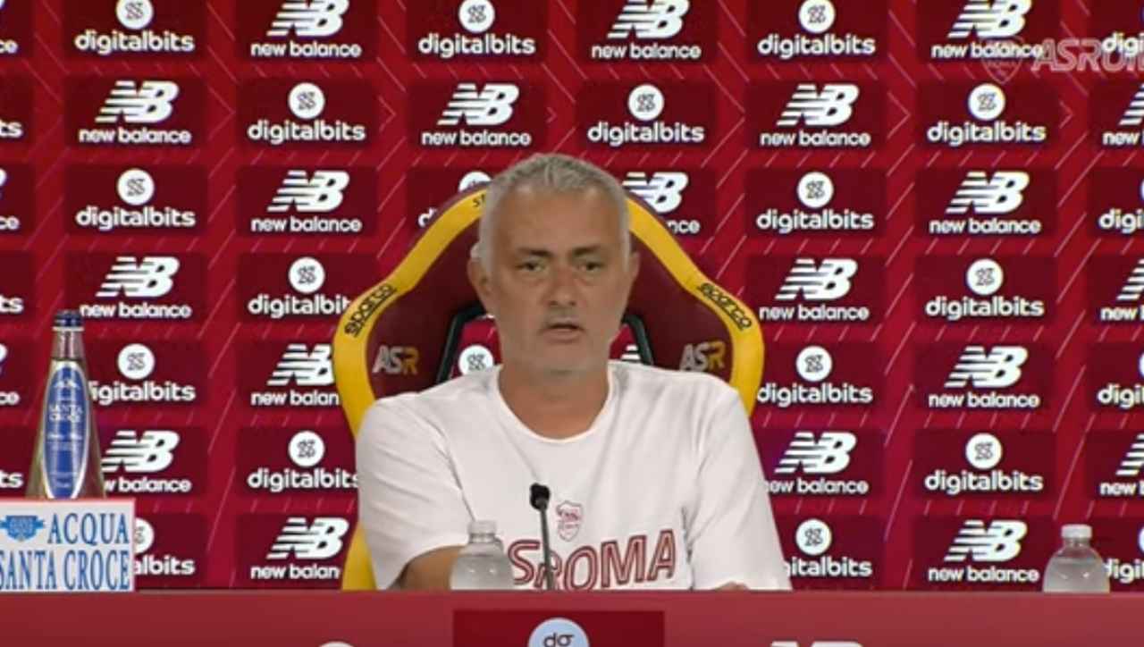 mourinho roma conferenza belotti zaniolo
