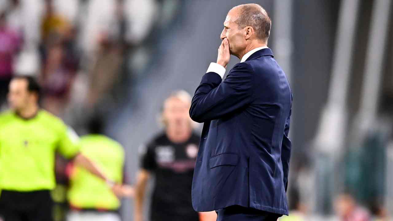 Allegri e la squalifica dopo Juve-Salernitana: la decisione UFFICIALE