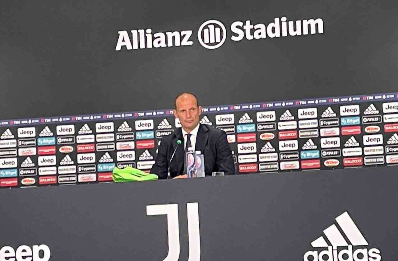 Juventus-Salernitana, conferenza stampa Allegri