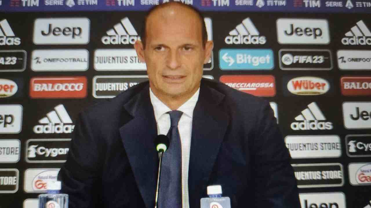 Juventus, annuncio di Allegri in conferenza: enigma Vlahovic e nuovo infortunio