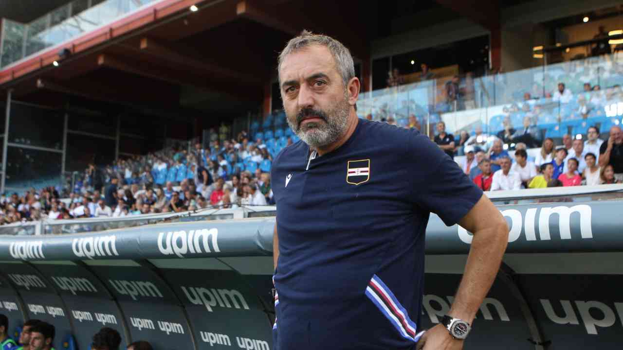 Giampaolo in bilico, la dichiarazione in diretta non lascia dubbi